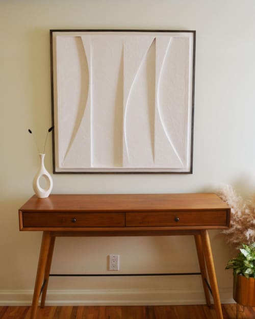No. 16 Plaster Wall Relief | Wall Sculpture in Wall Hangings by Joseph Aurelius