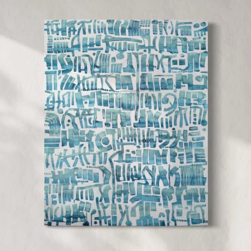 Message in a Bottle | Oil And Acrylic Painting in Paintings by Sorelle Gallery