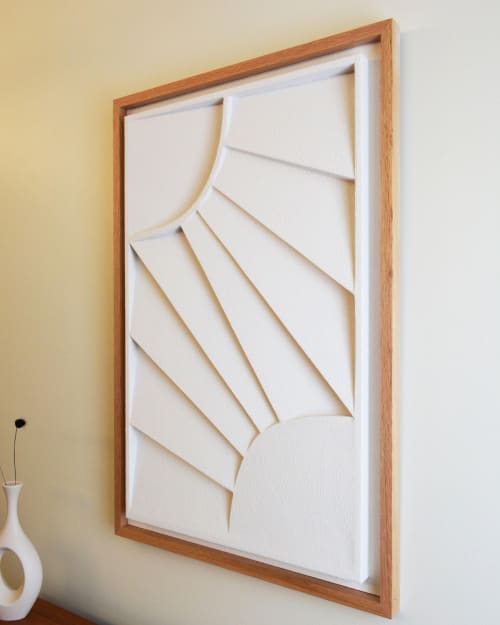No. 03 Plaster Relief Sculpture | Wall Sculpture in Wall Hangings by Joseph Aurelius