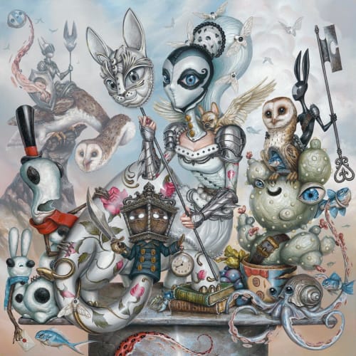 "Mother Nurture" | Paintings by Craola