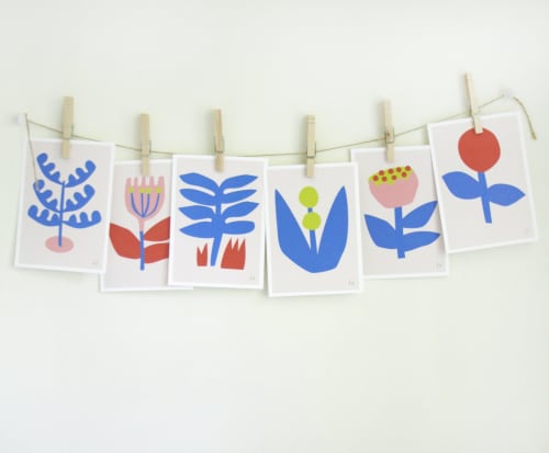A Bit of Folk Set 1 | Prints by Leah Duncan