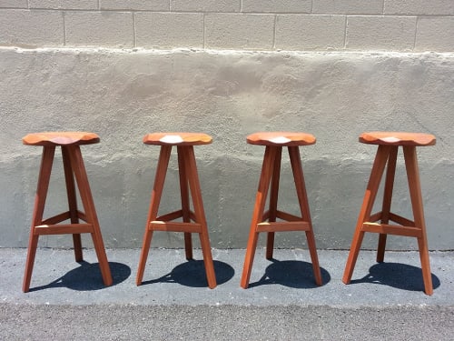Hewn Tripod Stool | Chairs by Marco Bogazzi