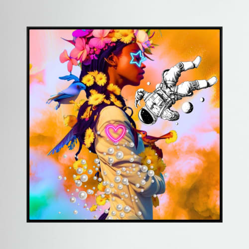 Heart On Her Sleeve | Digital Art in Art & Wall Decor by Heirloom Wild by Candace Marquette
