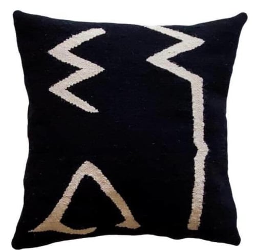 Zella Handwoven Decorative Throw Pillow Cover | Pillows by Mumo Toronto Inc