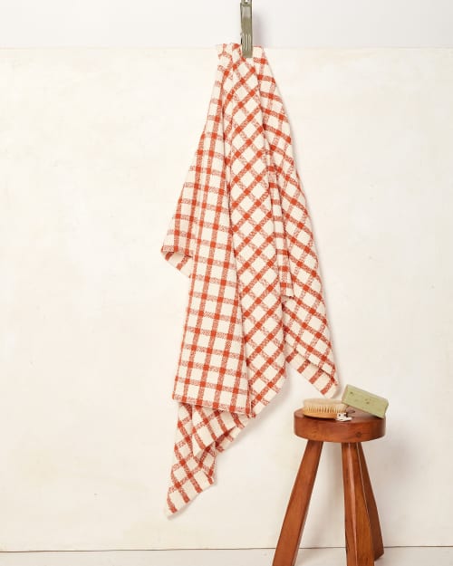 Everyday Bath Towel - Persimmon | Textiles by MINNA