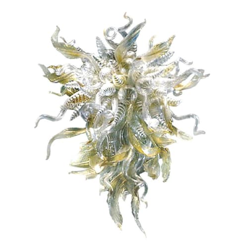 Alan Mizrahi MUR066 Yellow Teal | Pendants by Alan Mizrahi Lighting Design
