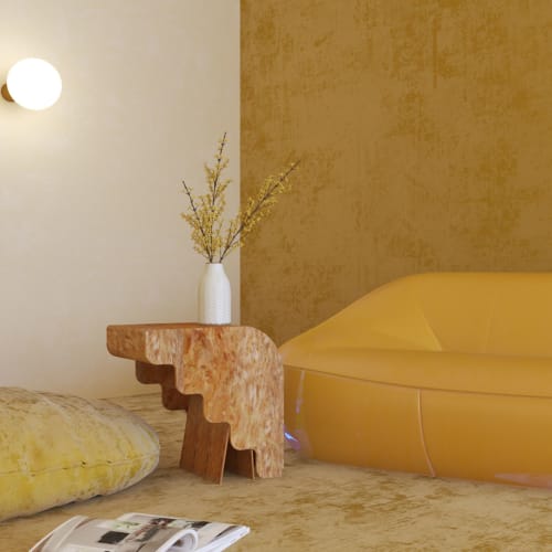 Aliaa Table Burl Version | Side Table in Tables by REJO studio