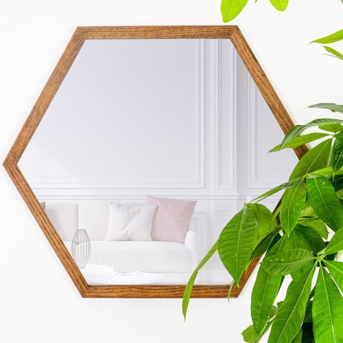 Hexagon Mirror | Decorative Objects by Dot & Rose