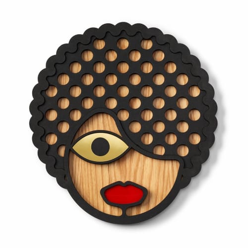 Roxy Wall Mask | Wall Sculpture in Wall Hangings by Umasqu