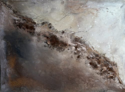 Galaxy's Horizon | Oil And Acrylic Painting in Paintings by Elizabeth Mason