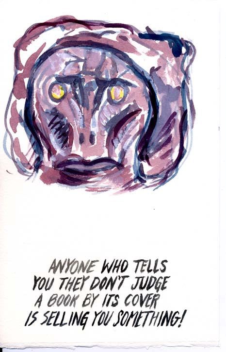 Read the card | Watercolor Painting in Paintings by Eric Farache Artist