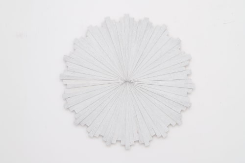 White Starburst | Wall Sculpture in Wall Hangings by Craig Forget