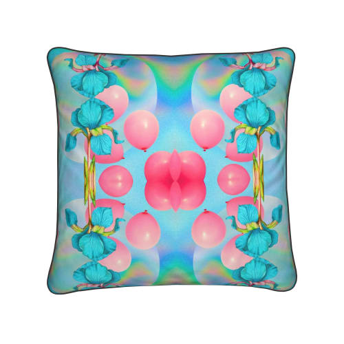 Flowers & Balloons | Pillows by Heirloom Wild by Candace Marquette