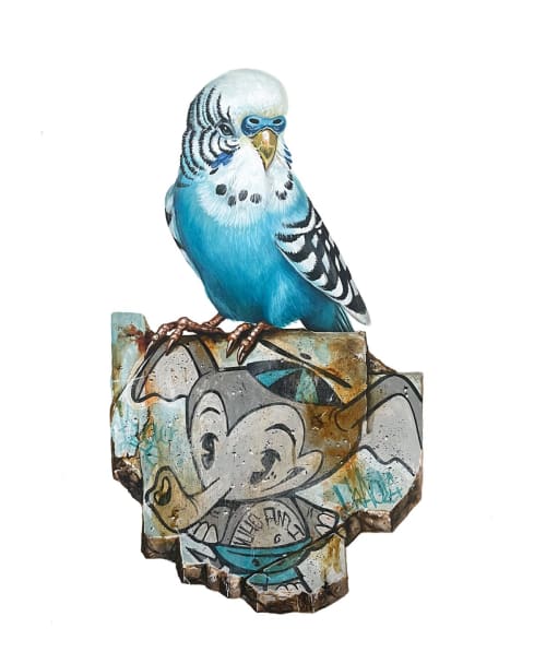 "Lord Budgie" | Prints by Greg "CRAOLA" Simkins