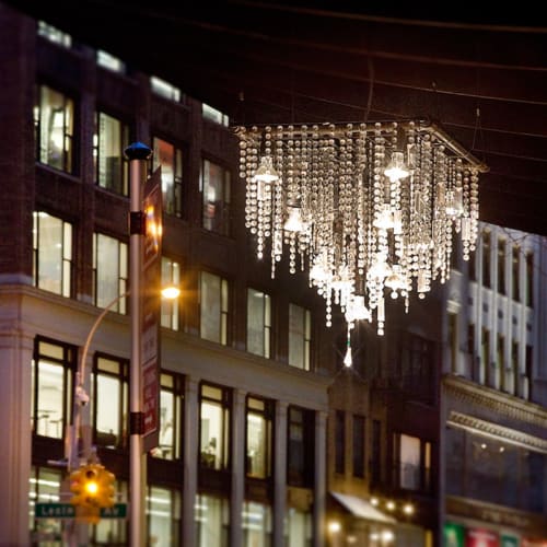 Outdoor Beacon Chandelier | Chandeliers by Michael McHale Designs