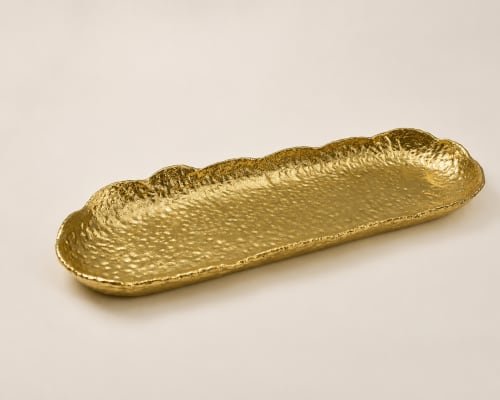 Monolith Ridge Decorative Tray | Decorative Objects by Raíz Studio