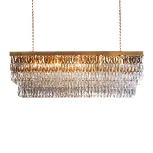 Alan Mizrahi DV4080 Clear Crystal | Chandeliers by Alan Mizrahi Lighting Design