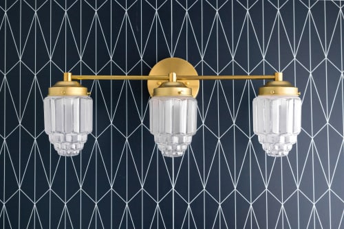 3 Bulb Skyscraper Vanity- Model No. 3918 | Sconces by Peared Creation