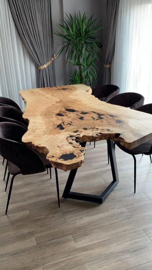 Wooden Table - Dining Table - Living Room Modern Table | Tables by Tinella Wood