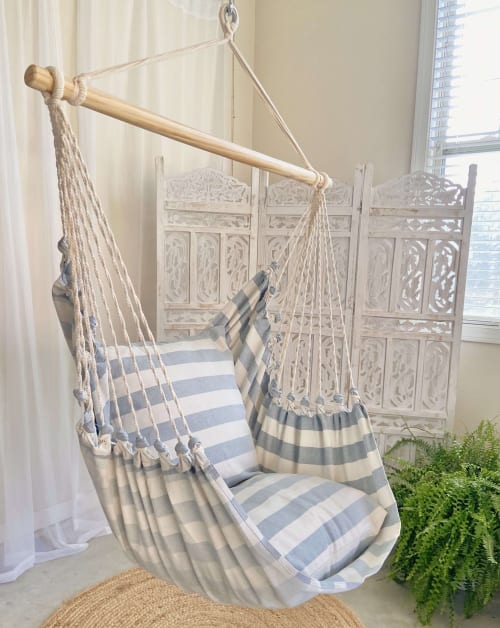 Coastal Style Hanging Chair Hammock Swing | CABANA | Chairs by Limbo Imports Hammocks