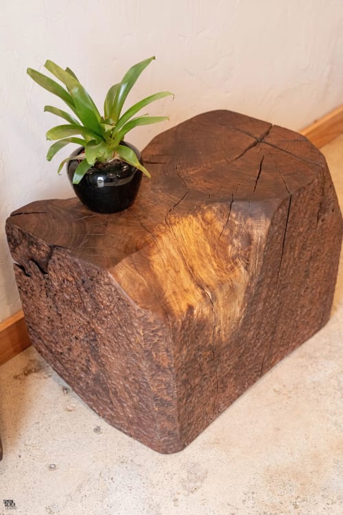 Walnut Blok XL | Benches & Ottomans by Simon Silver Designs