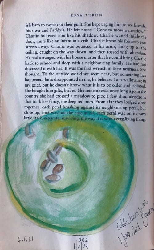 Spill the Beans | Watercolor Painting in Paintings by Grange Home