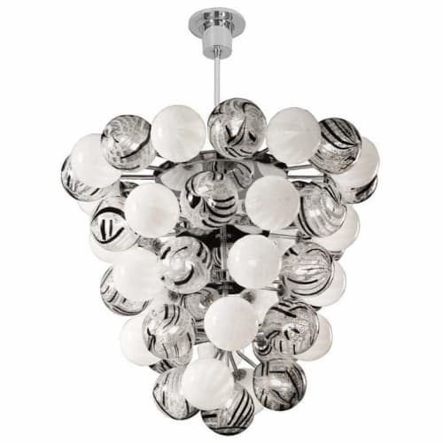 PERLE CEILING (51 GLOBE) | Chandeliers by Oggetti Designs