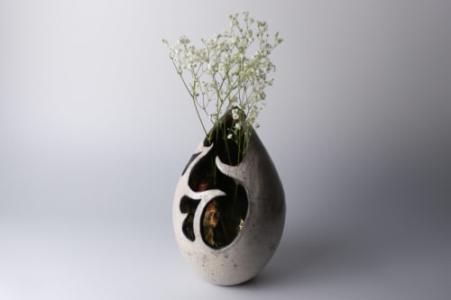 nosara vessel 7 | raku vessel | Sculptures by harlow studio