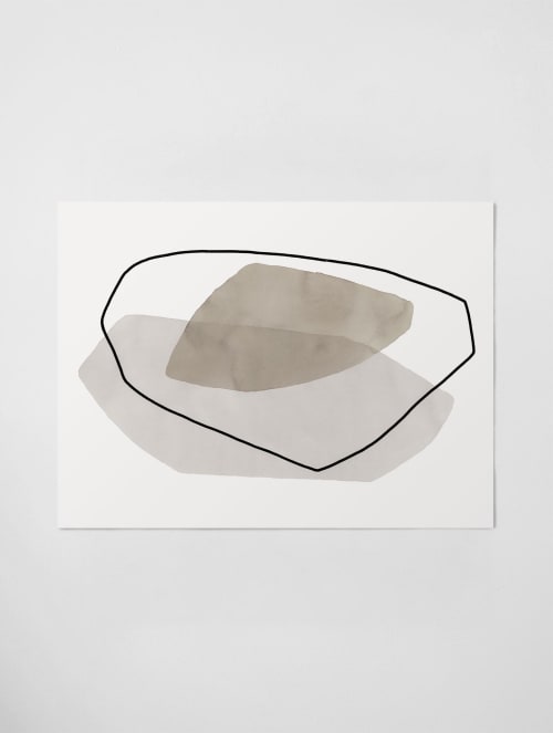 "Stone Stack" Art Print | Prints in Paintings by Kim Knoll Art