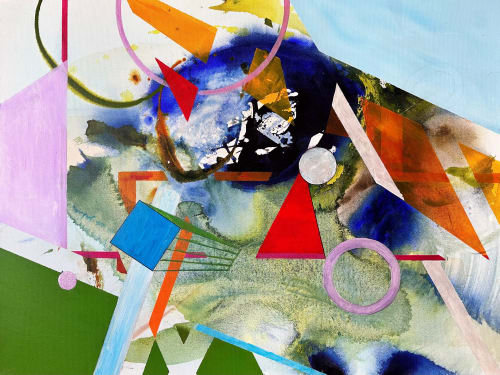 Follow The Signs | Oil And Acrylic Painting in Paintings by Checa Art