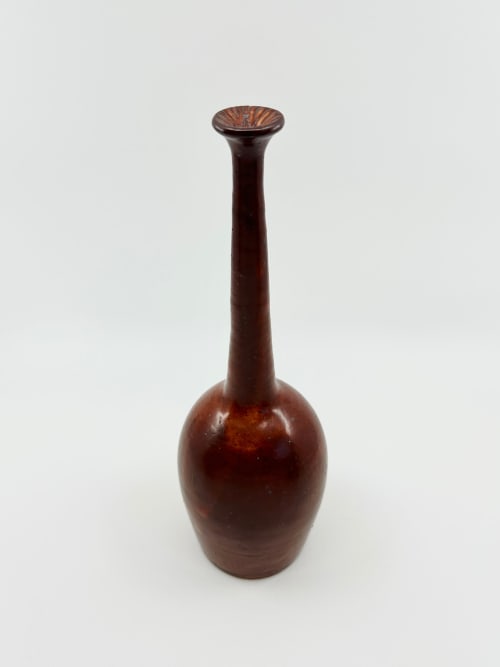 Shino bottleneck No. 4 | Vases & Vessels by Dana Chieco