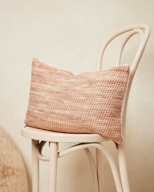 Sheila Lumbar Pillow - Salmon | Pillows by MINNA