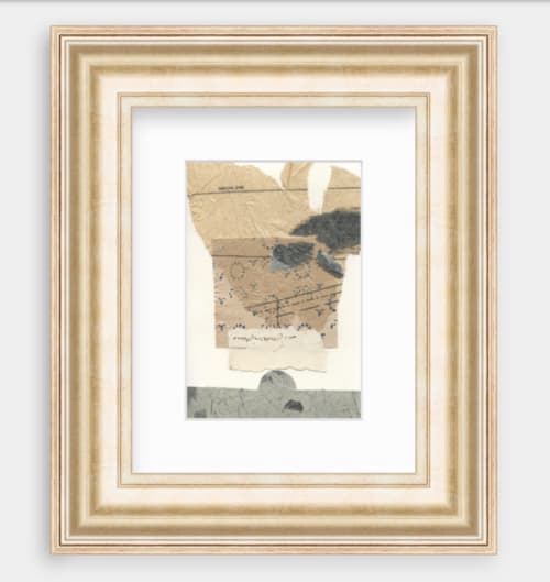 Halcyon - Mixed Media Collage | Mixed Media by Odd Duck Press