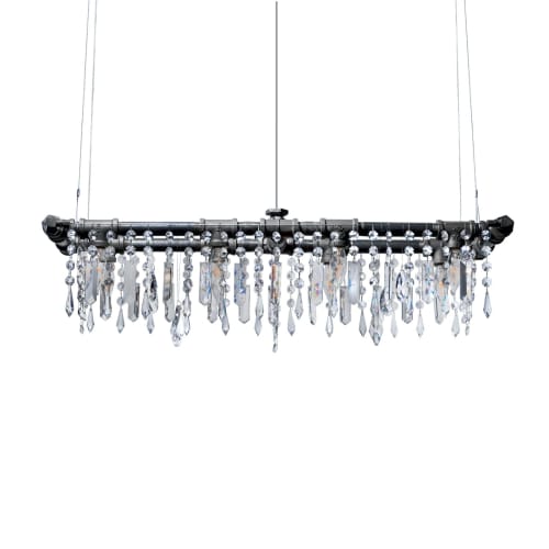Tribeca Mini-Banqueting Chandelier (8-Bulb) | Chandeliers by Michael McHale Designs