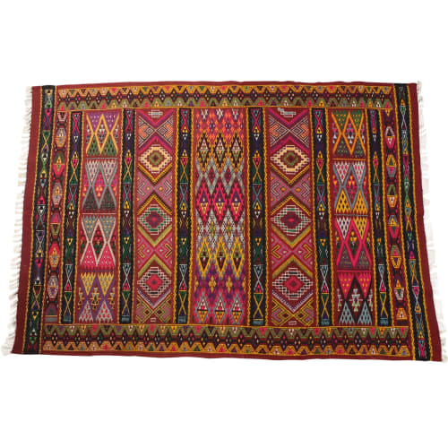 Handwoven wool rug | Small Rug in Rugs by Berber Art