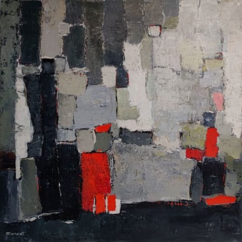 Present | Oil And Acrylic Painting in Paintings by Sophie DUMONT.