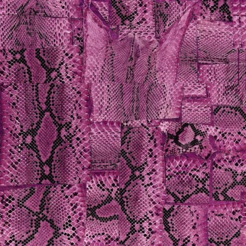 Serpentine, Berry | Linens & Bedding by Philomela Textiles & Wallpaper
