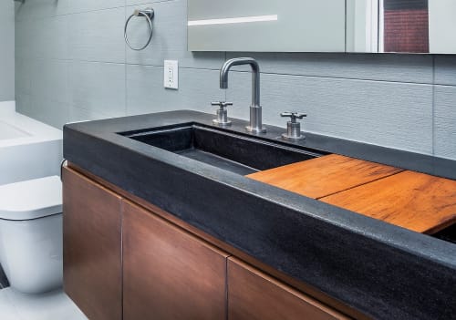 Cascada Sink | Water Fixtures by Blend Concrete Studio