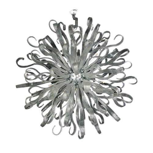 Alan Mizrahi IQ8356 Maxi silver ducale | Chandeliers by Alan Mizrahi Lighting Design