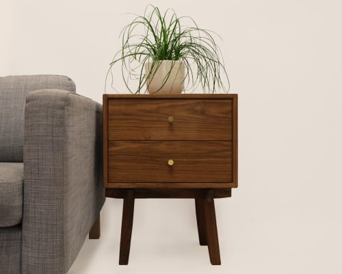 Belfry Bedside Table | Tables by Oliver Inc. Woodworking