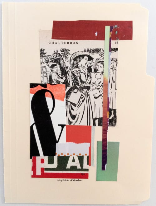 "Why, Thank You!" | Collage in Paintings by Aryana B. Londir