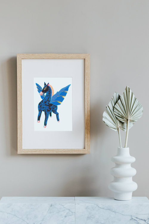 Winged Horse | Prints by Relativity Textiles