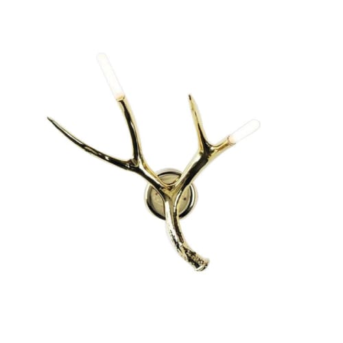 JT215 Antler Wall Sconces | Sconces by Alan M