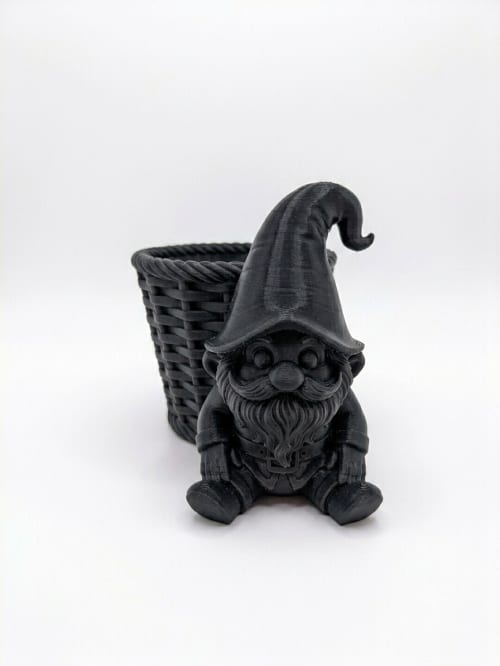 The Gnome Wicker Planter | Plant Stand in Plants & Landscape by Kimi Craft Corner