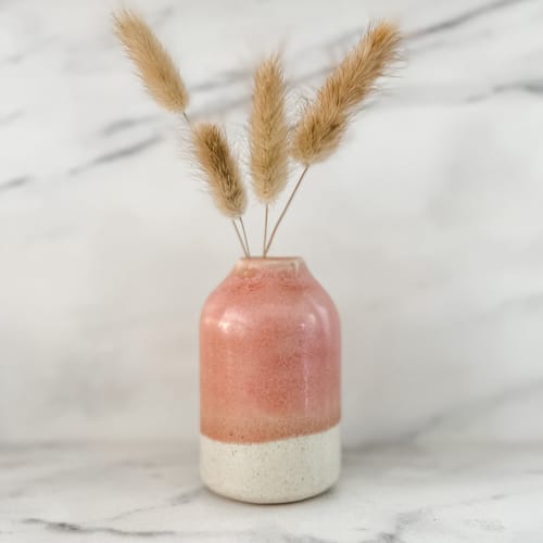 Ritual Bud Vase - Pink Moment Collection | Vases & Vessels by Ritual Ceramics Studio