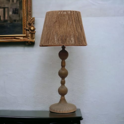 Vintage Jute Theory Table Lamp | Lamps by Home Blitz