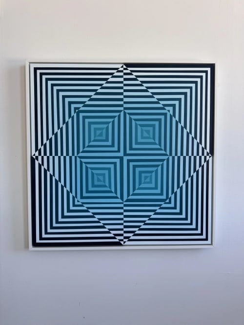Twisted | Oil And Acrylic Painting in Paintings by Ashley Ravidas