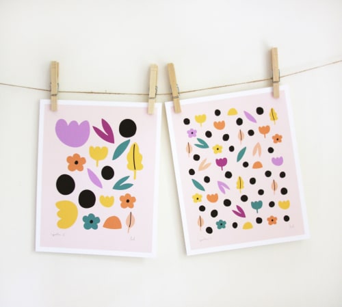 Polka Print Set | Prints by Leah Duncan