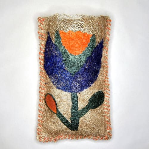 Wild Silk Lavender Sachet  - Dayflower | Decorative Objects by Tanana Madagascar