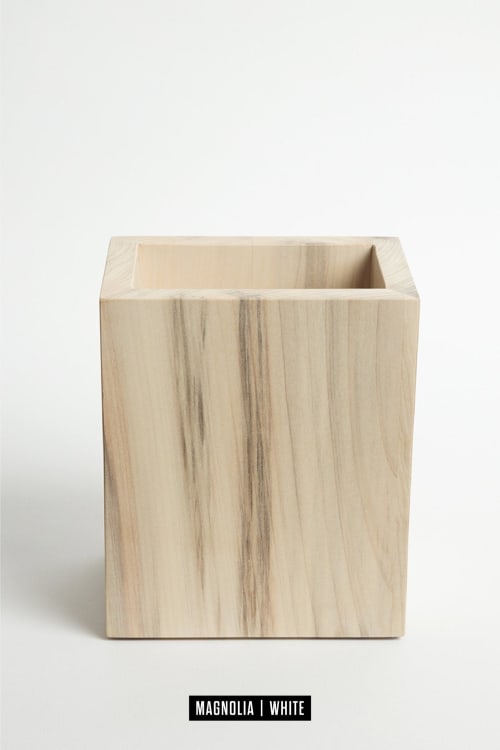 Wooden Kitchen Utensil Holder | Tableware by Alabama Sawyer